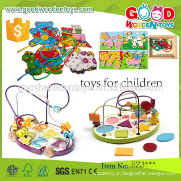 EN71 continuou vendendo brinquedos de madeira inteligentes brinquedos OEM / ODM brinquedo de madeira educacional para criança